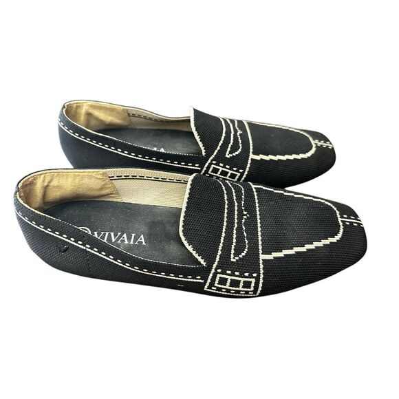 VIVAIA Sierra Square Toe Slip On Loafers - Picture 3 of 9